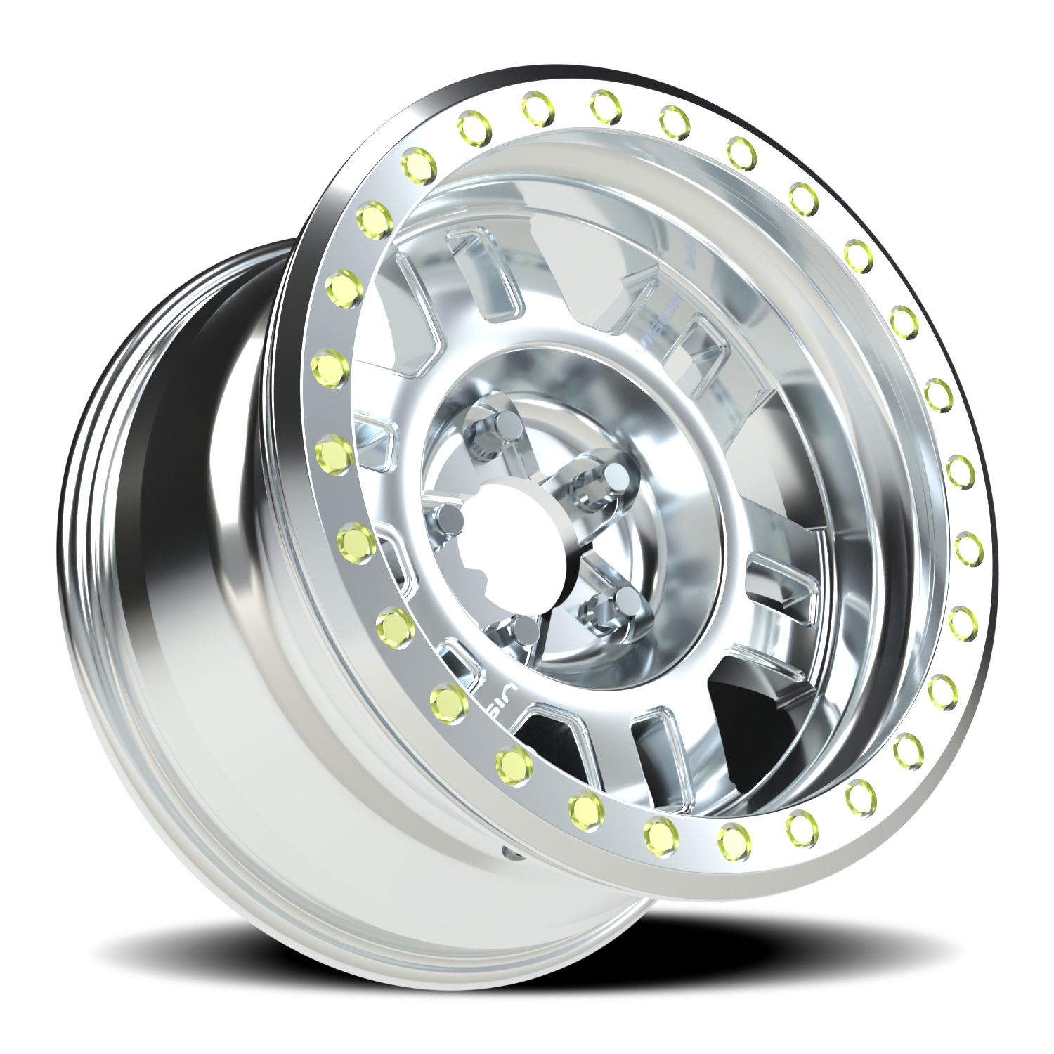 Vision Beadlock Manx Beadlock GBML 17X9.5 -44 Machined