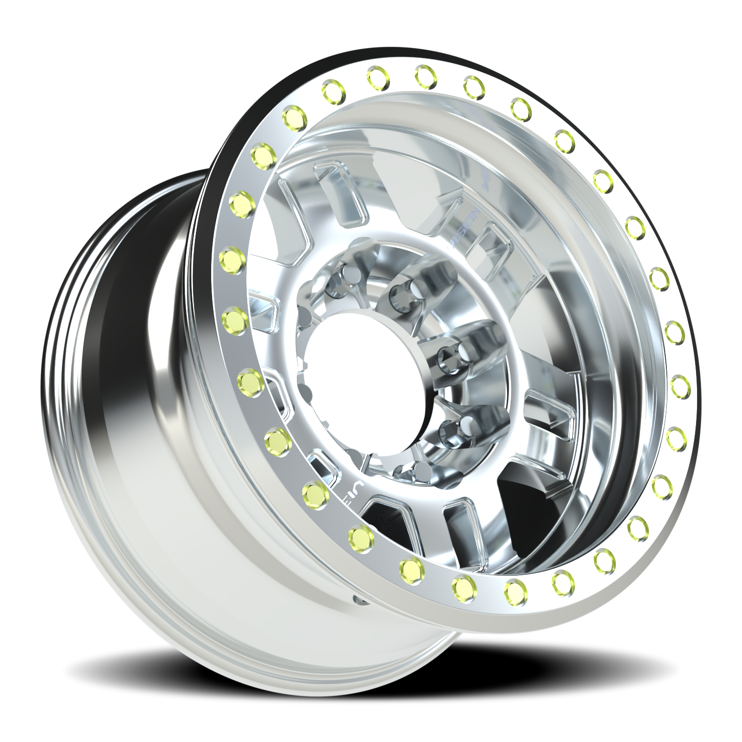 Vision Beadlock Manx Beadlock GBML 17X9.5 -44 Machined