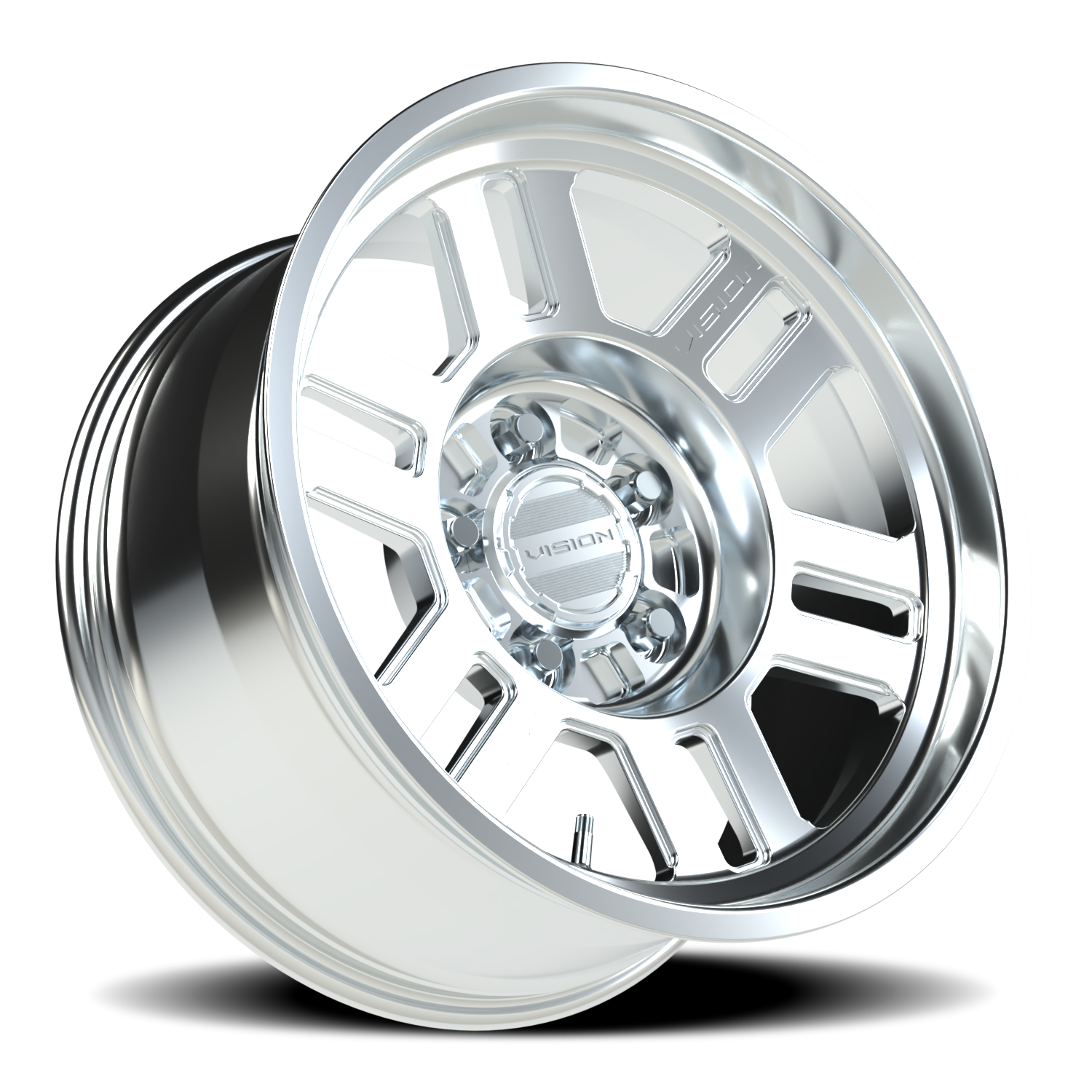 Vision Beadlock Manx Forged Non Beadlock M 18X9 -12 Machined