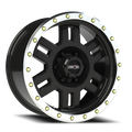 Vision Off-Road Manx M 18X9 +18 Gloss Black Machined Lip