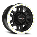 Vision Off-Road Manx M 16X8 +0 Gloss Black Machined Lip