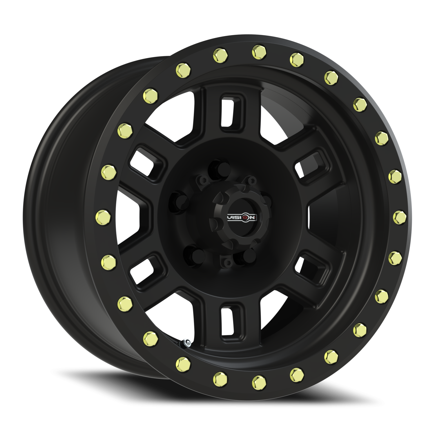 Vision Off-Road Manx M 15X8 -19 Matte Black