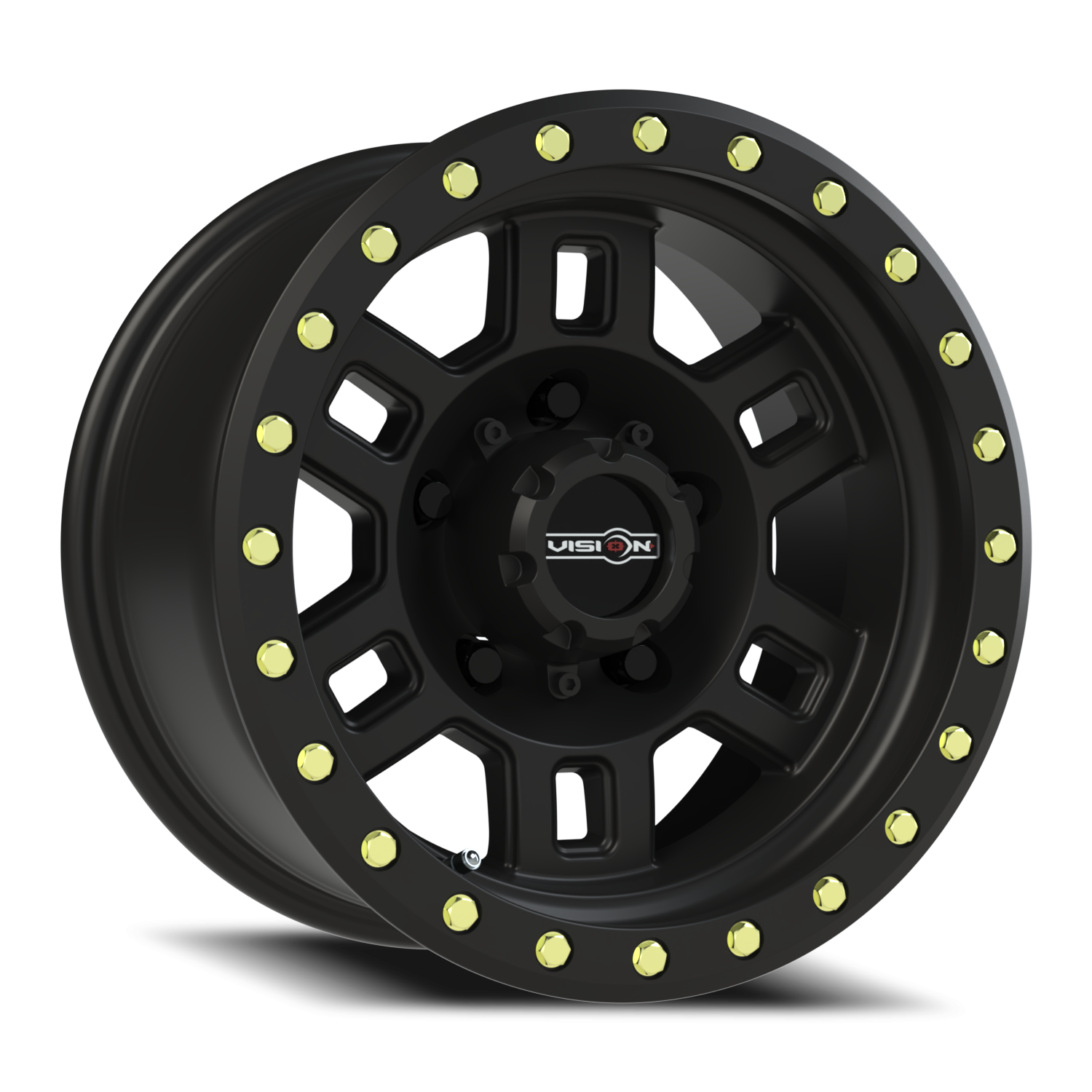 Vision Off-Road Manx M 15X8 -19 Matte Black