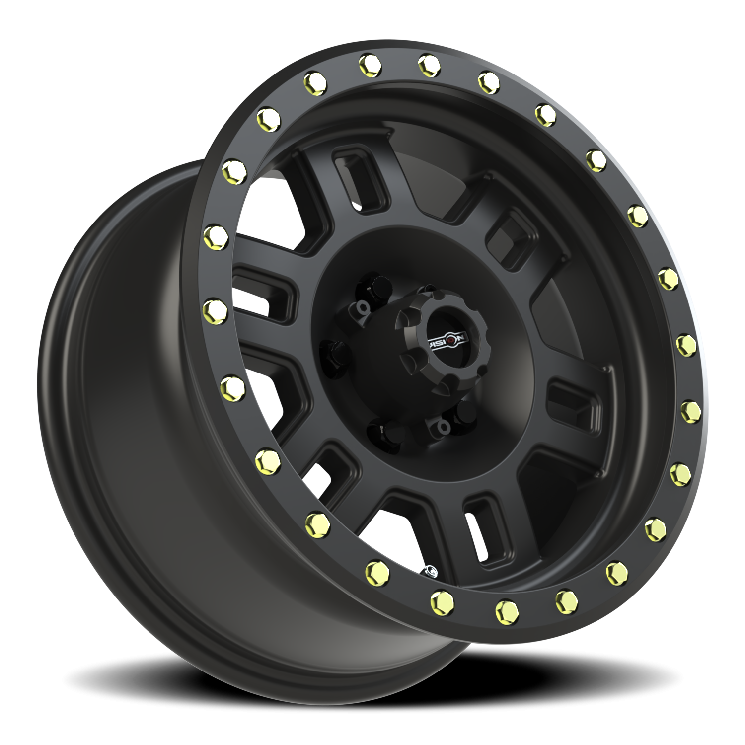 Vision Off-Road Manx M 16X8 +0 Matte Black