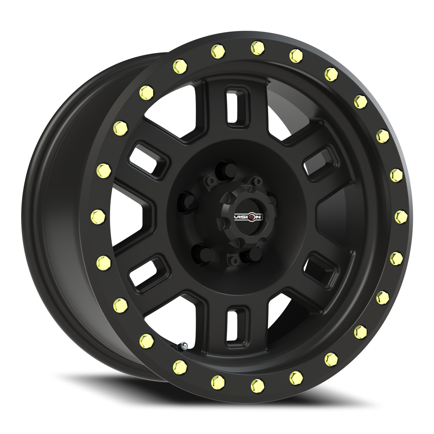 Vision Off-Road Manx M 16X8 +0 Matte Black
