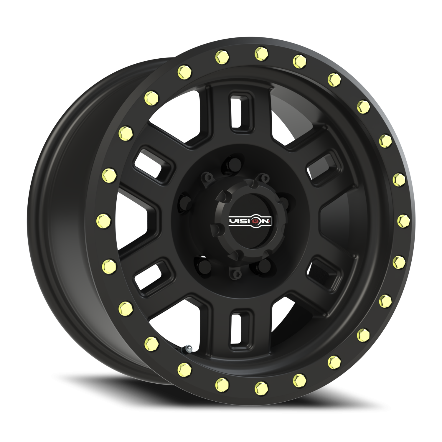 Vision Off-Road Manx M 16X8 +0 Matte Black