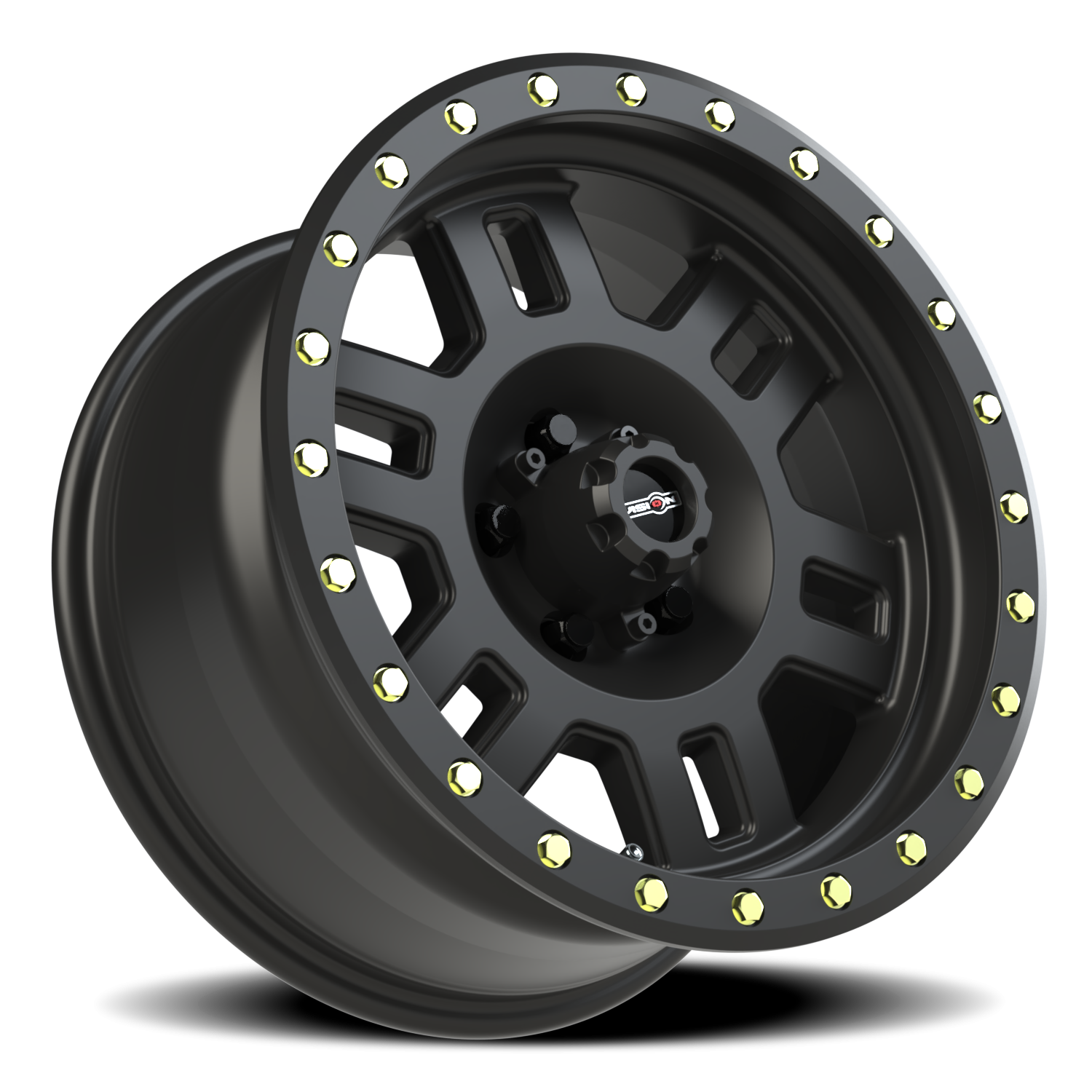 Vision Off-Road Manx M 17X8.5 +0 Matte Black