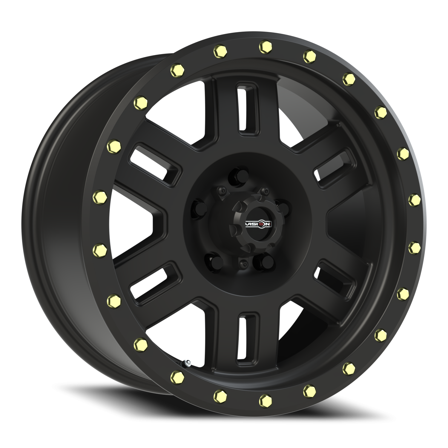Vision Off-Road Manx M 18X9 -12 Matte Black