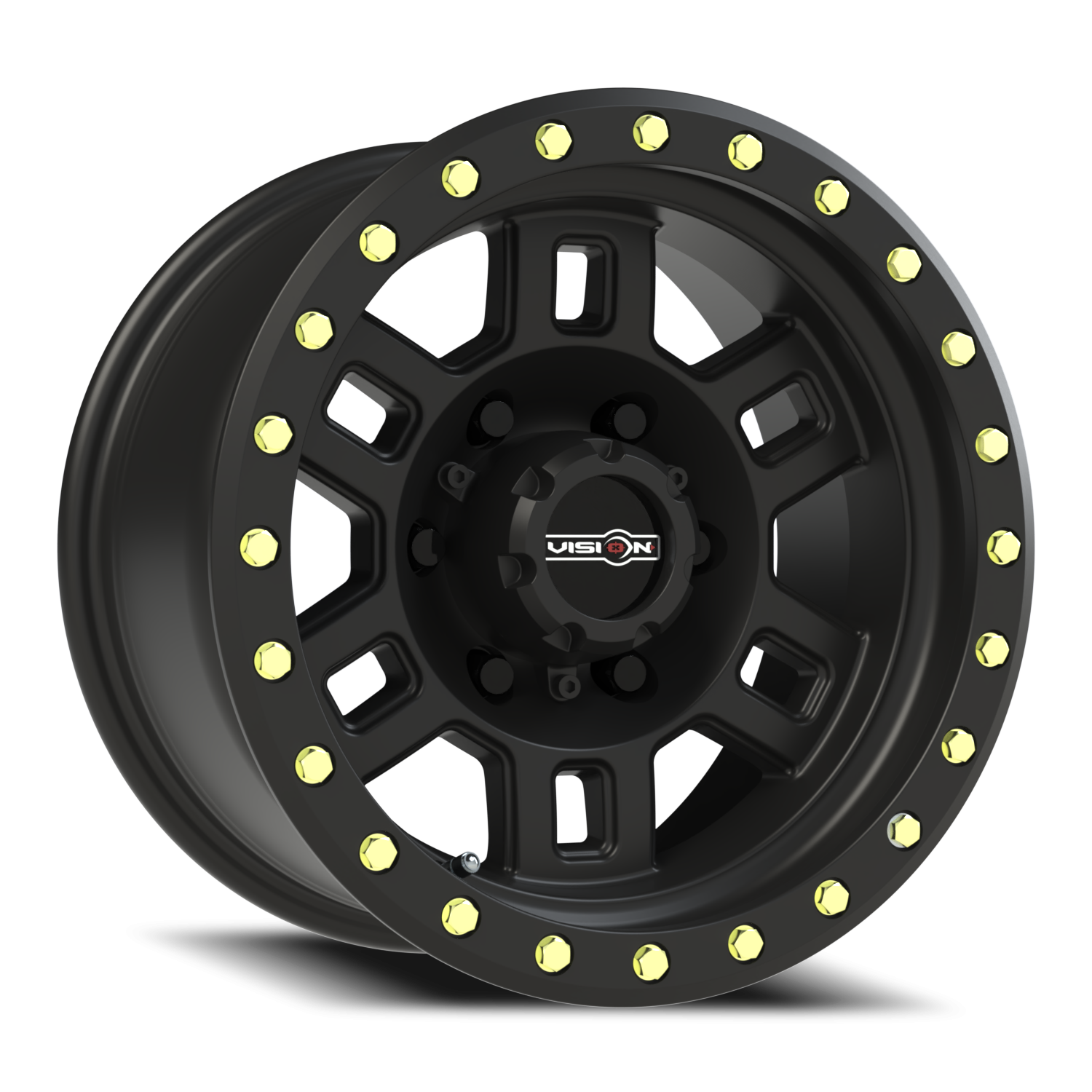 Vision Off-Road Manx M 15X8 -19 Matte Black