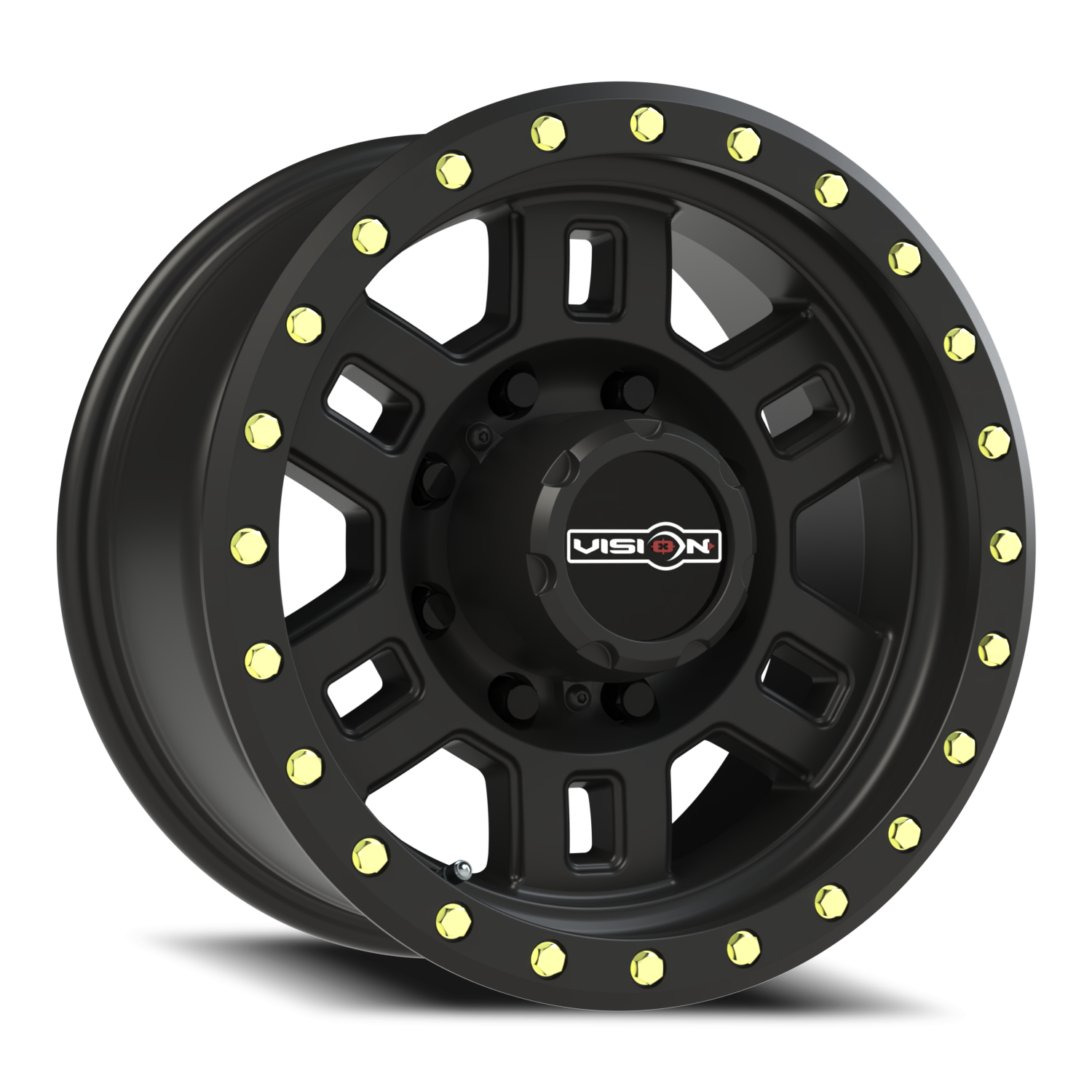 Vision Off-Road Manx M 16X8 +0 Matte Black