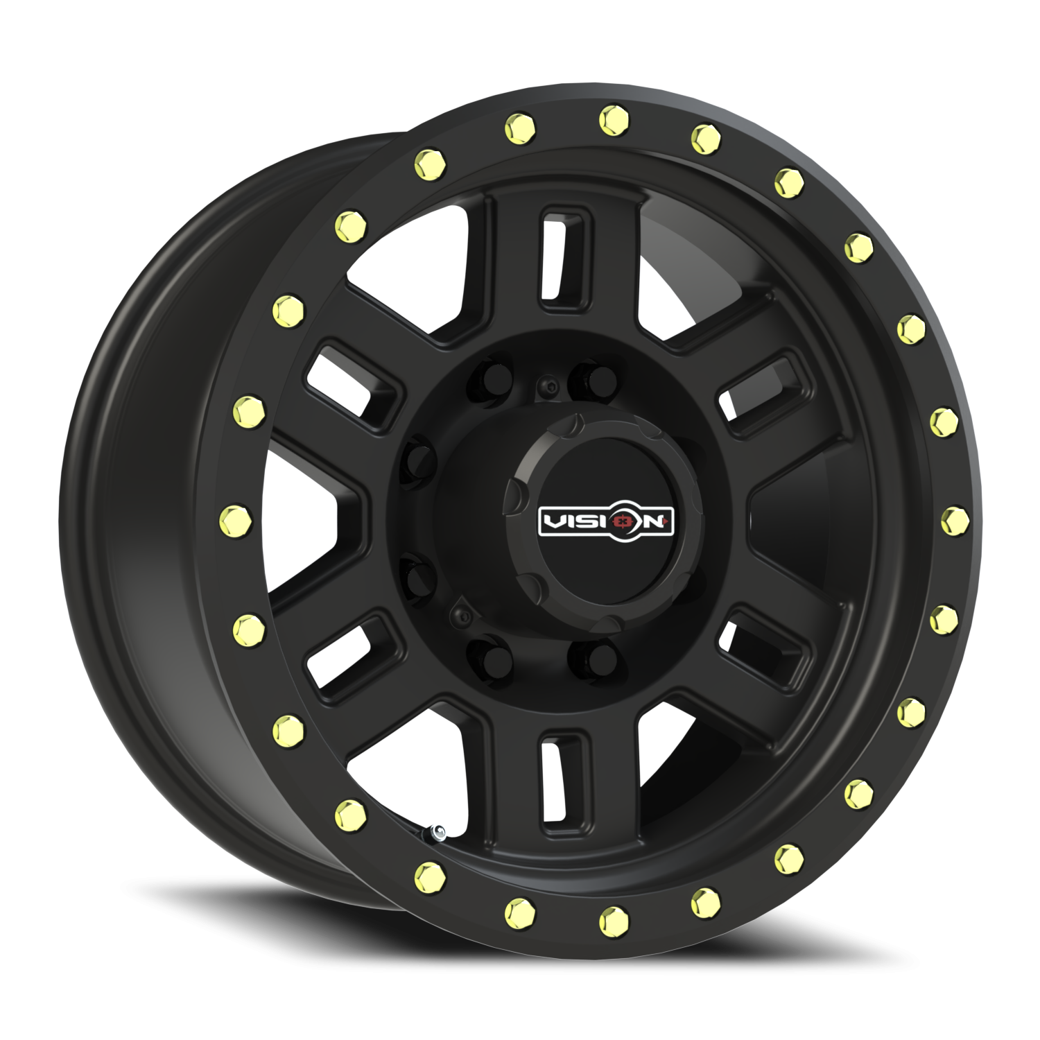 Vision Off-Road Manx M 17X8.5 +0 Matte Black