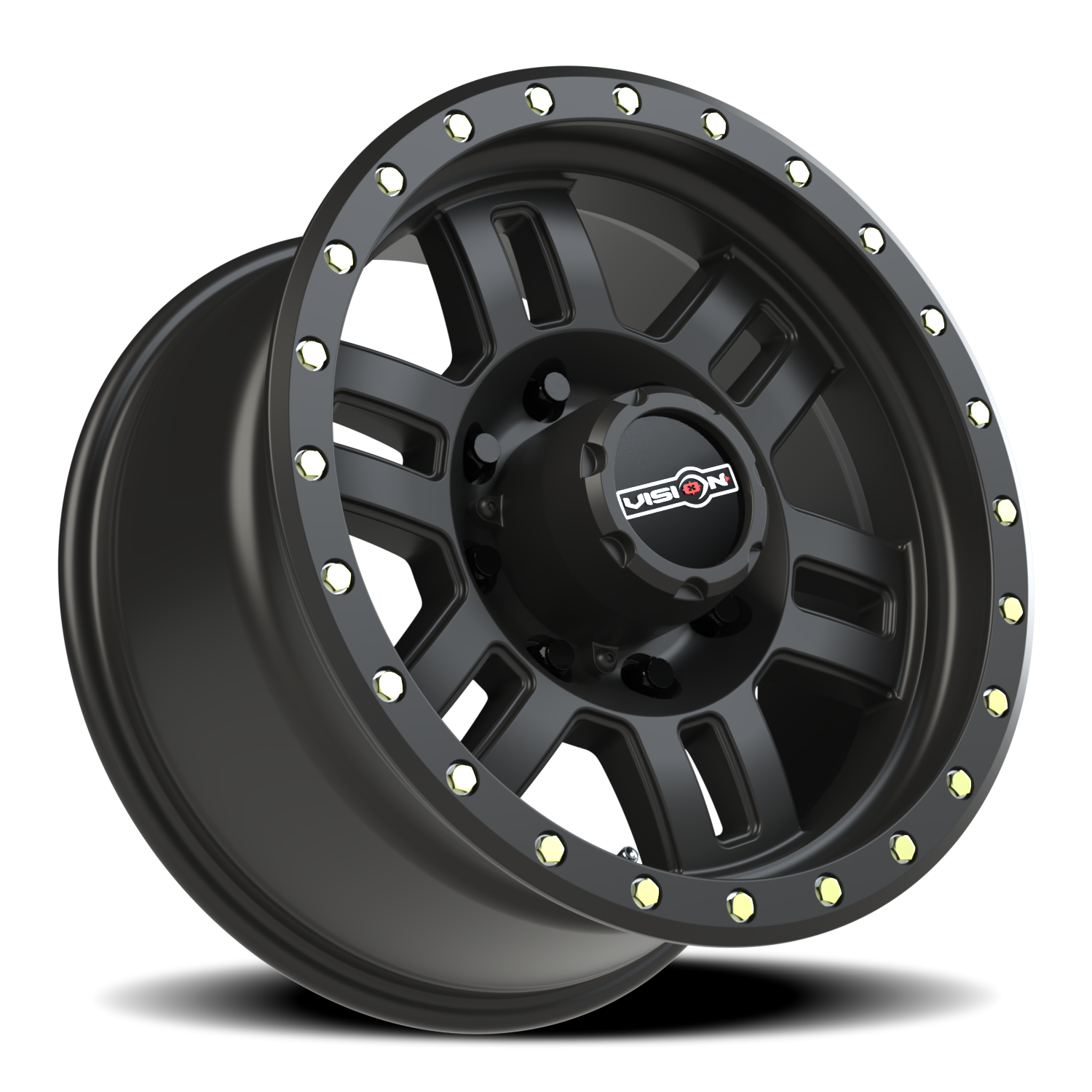Vision Off-Road Manx M 18X9 -12 Matte Black