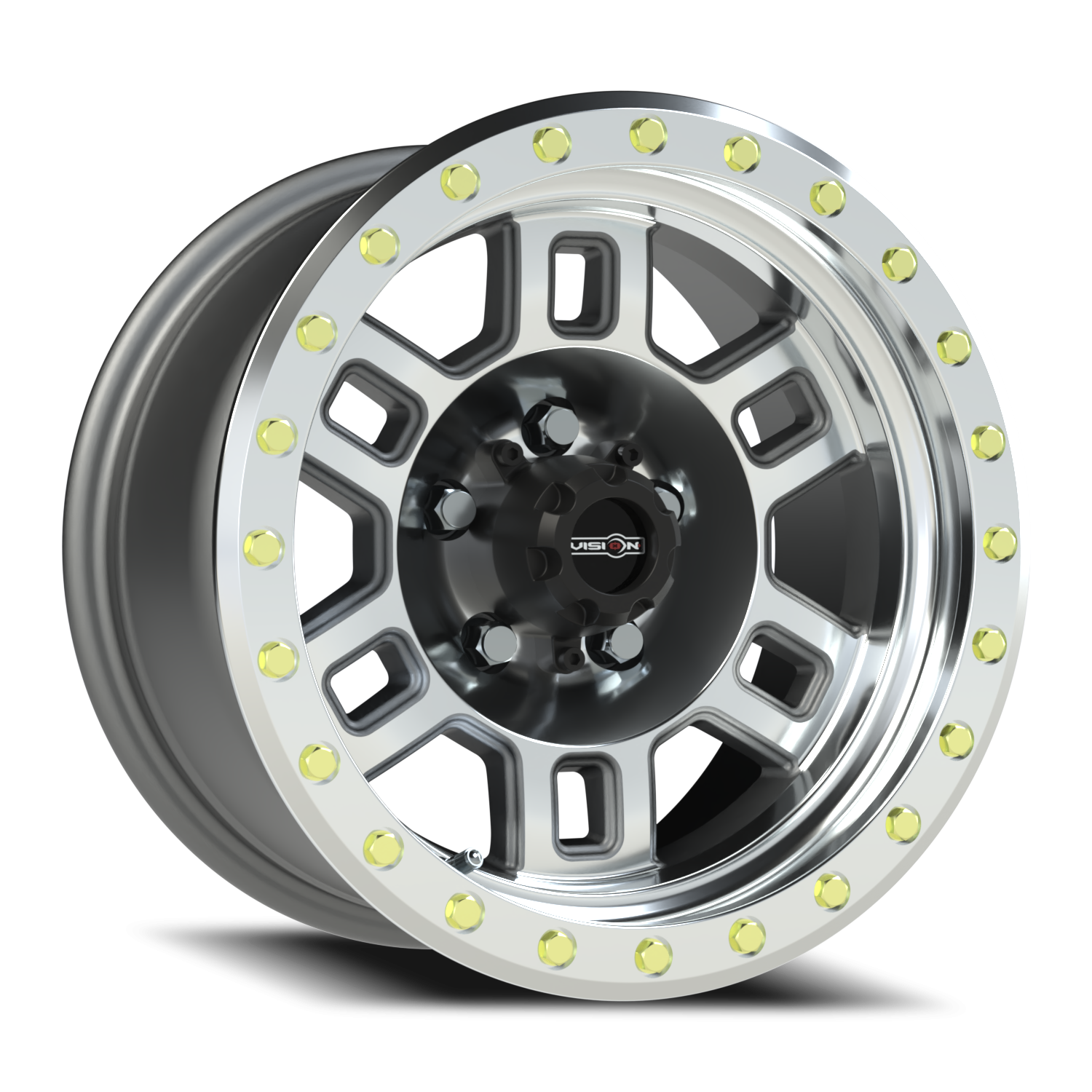 Vision Off-Road Manx M 15X8 -19 Machined
