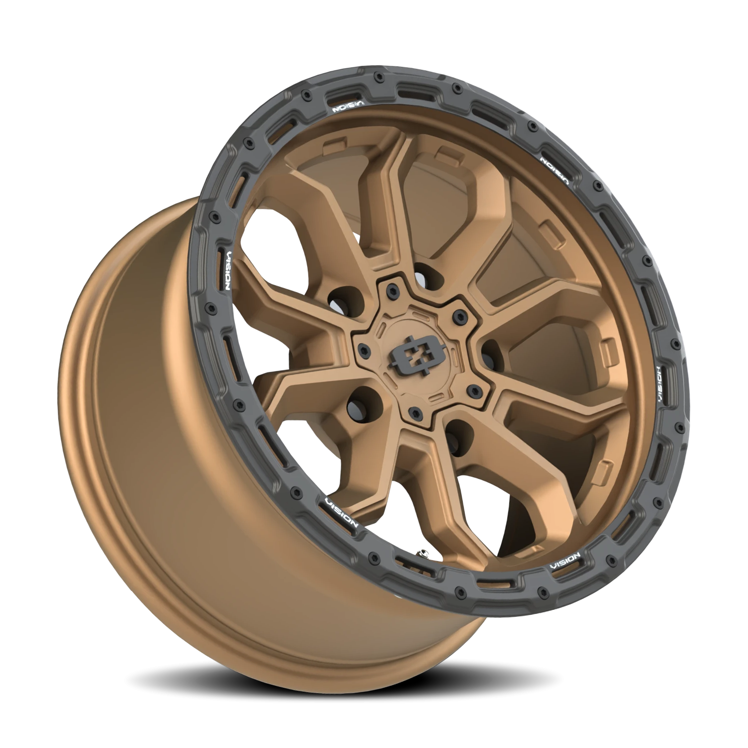 Vision Off-Road Korupt BZSBL 17X9 -12 Satin Bronze
