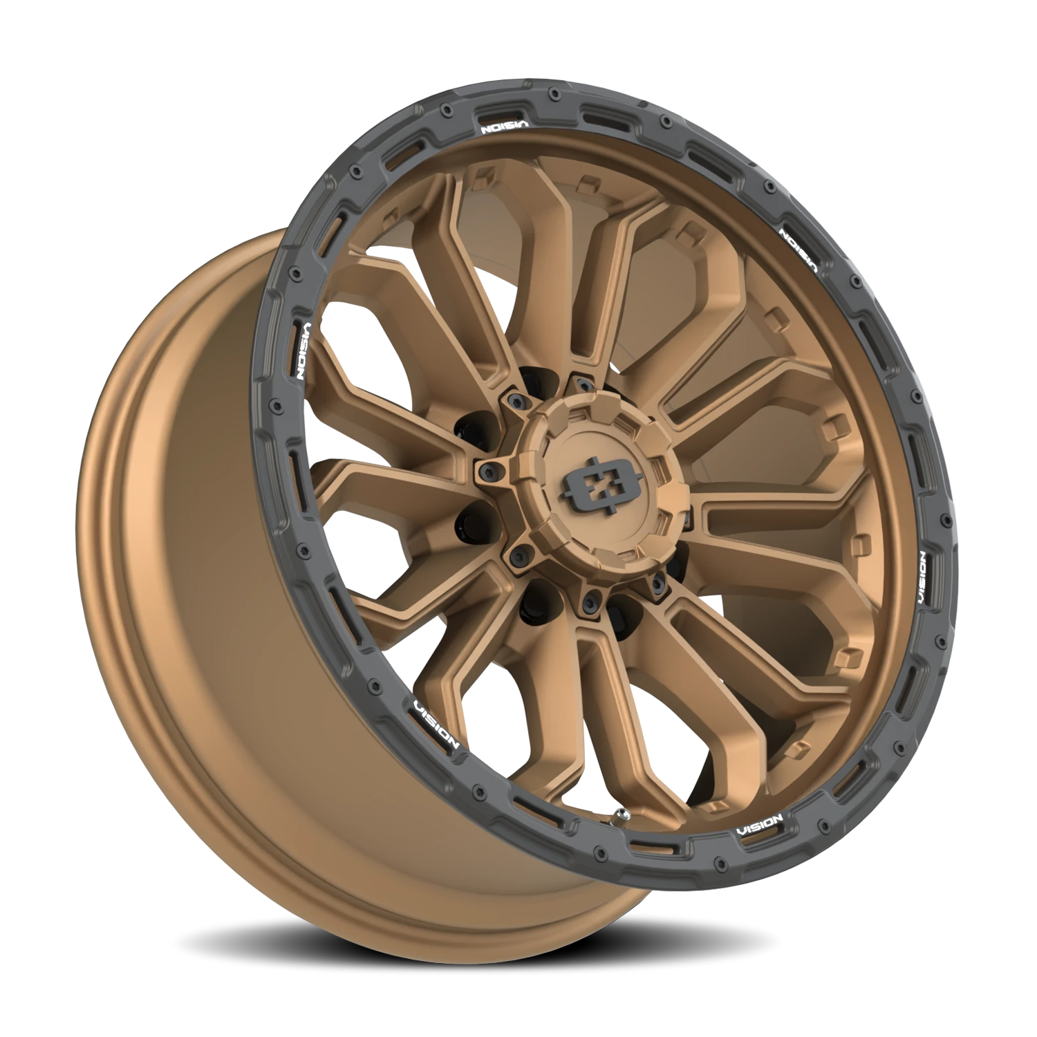 Vision Off-Road Korupt BZSBL 20X9 +12 Satin Bronze