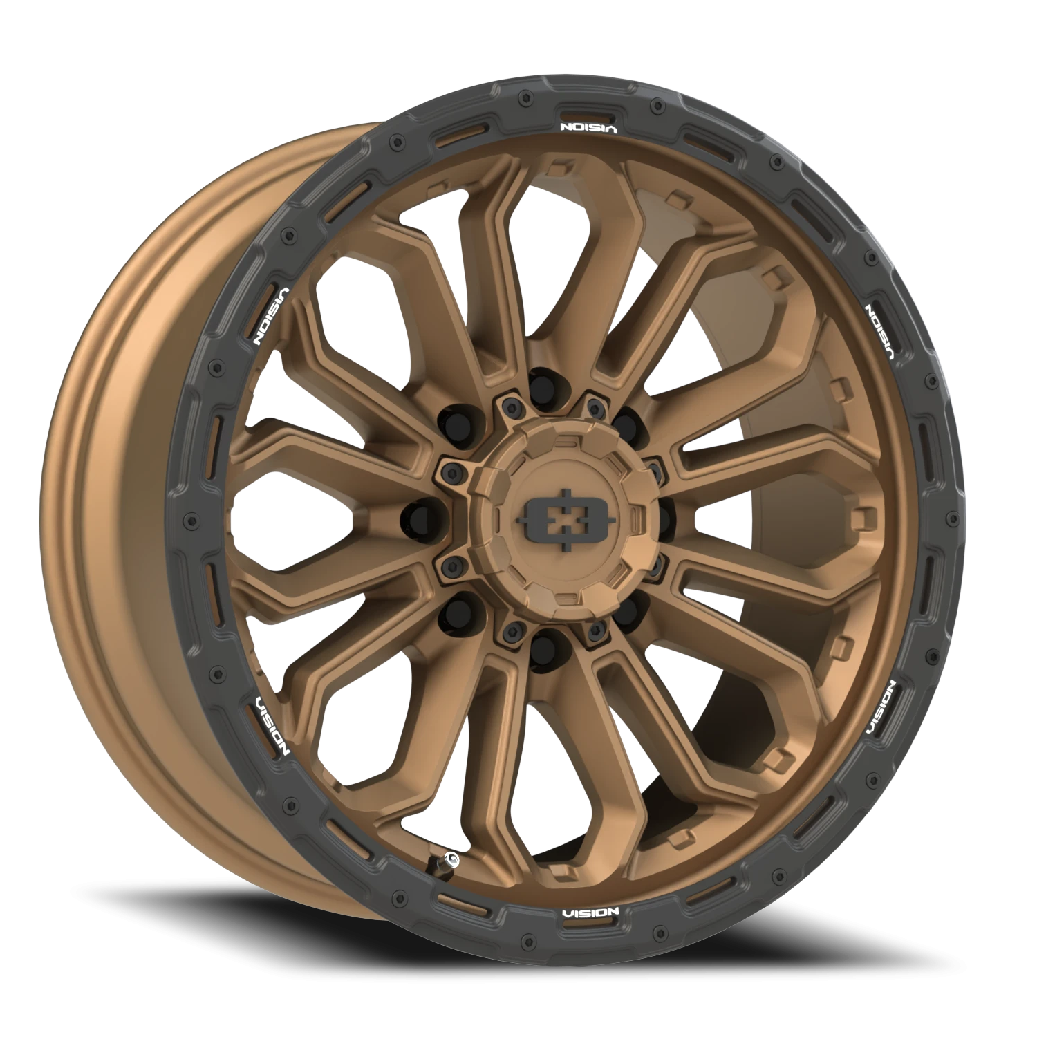 Vision Off-Road Korupt BZSBL 20X9 +12 Satin Bronze