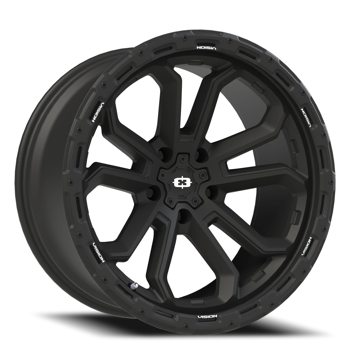 Vision Off-Road Korupt BZSBL 20X10 -25 Satin Black
