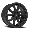 Vision Off-Road Korupt BZSBL 17X8 +30 Satin Black