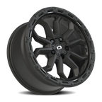 Vision Off-Road Korupt BZSBL 17X8 +30 Satin Black