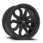 Vision Off-Road Korupt BZSBL 17X8 +30 Satin Black