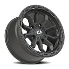 Vision Off-Road Korupt BZSBL 17X9 -12 Satin Black