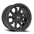 Vision Off-Road Korupt BZSBL 17X9 +12 Satin Black