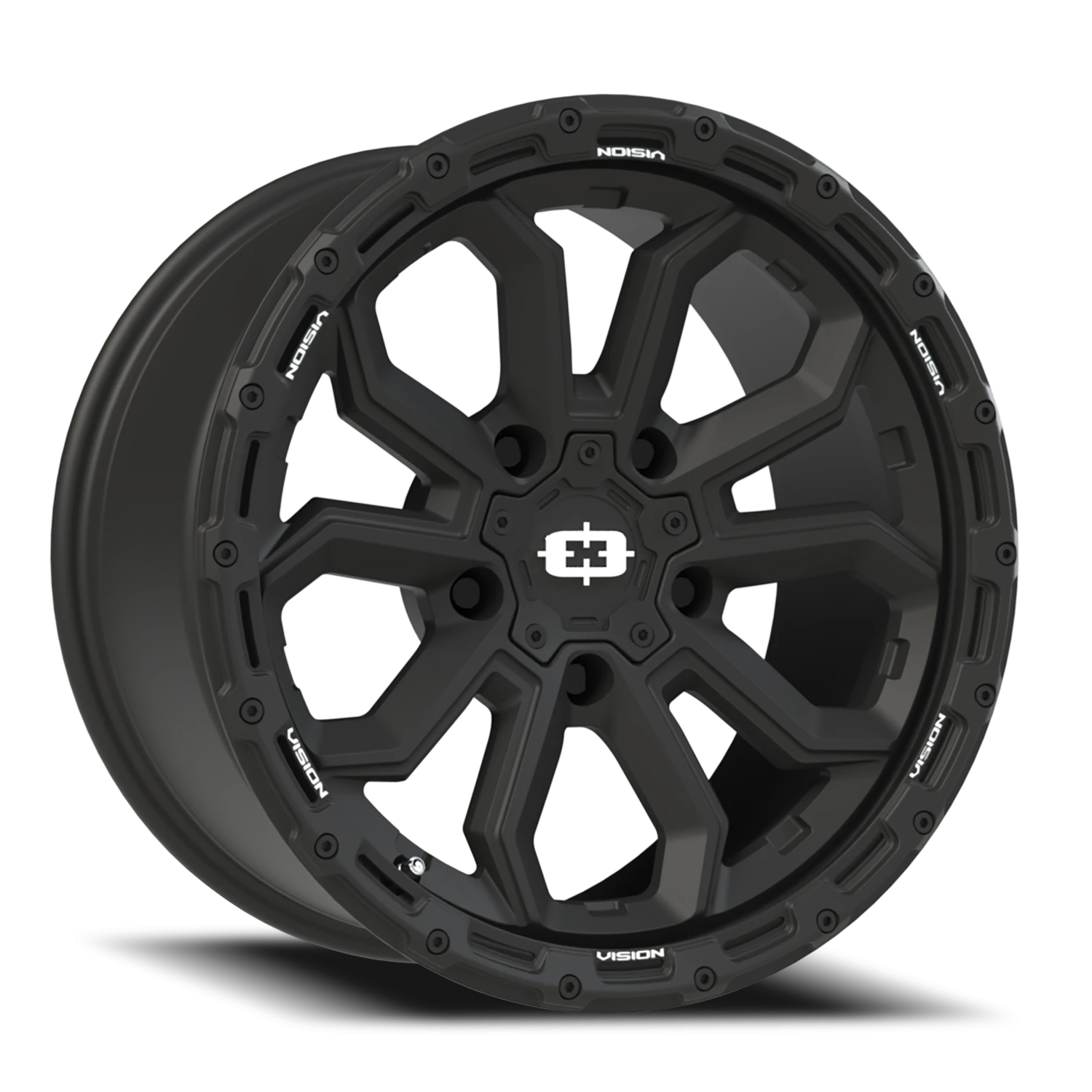 Vision Off-Road Korupt BZSBL 18X9 +12 Satin Black