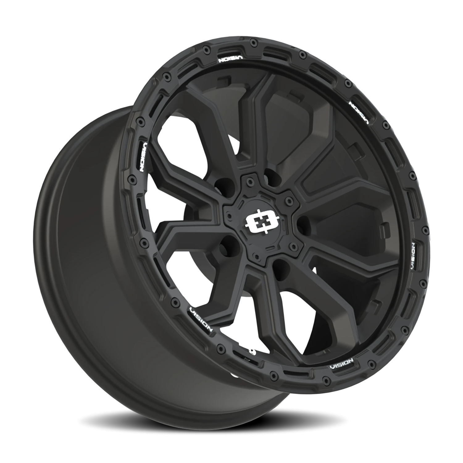 Vision Off-Road Korupt BZSBL 18X9 +12 Satin Black
