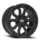 Vision Off-Road Korupt BZSBL 18X9 -12 Satin Black