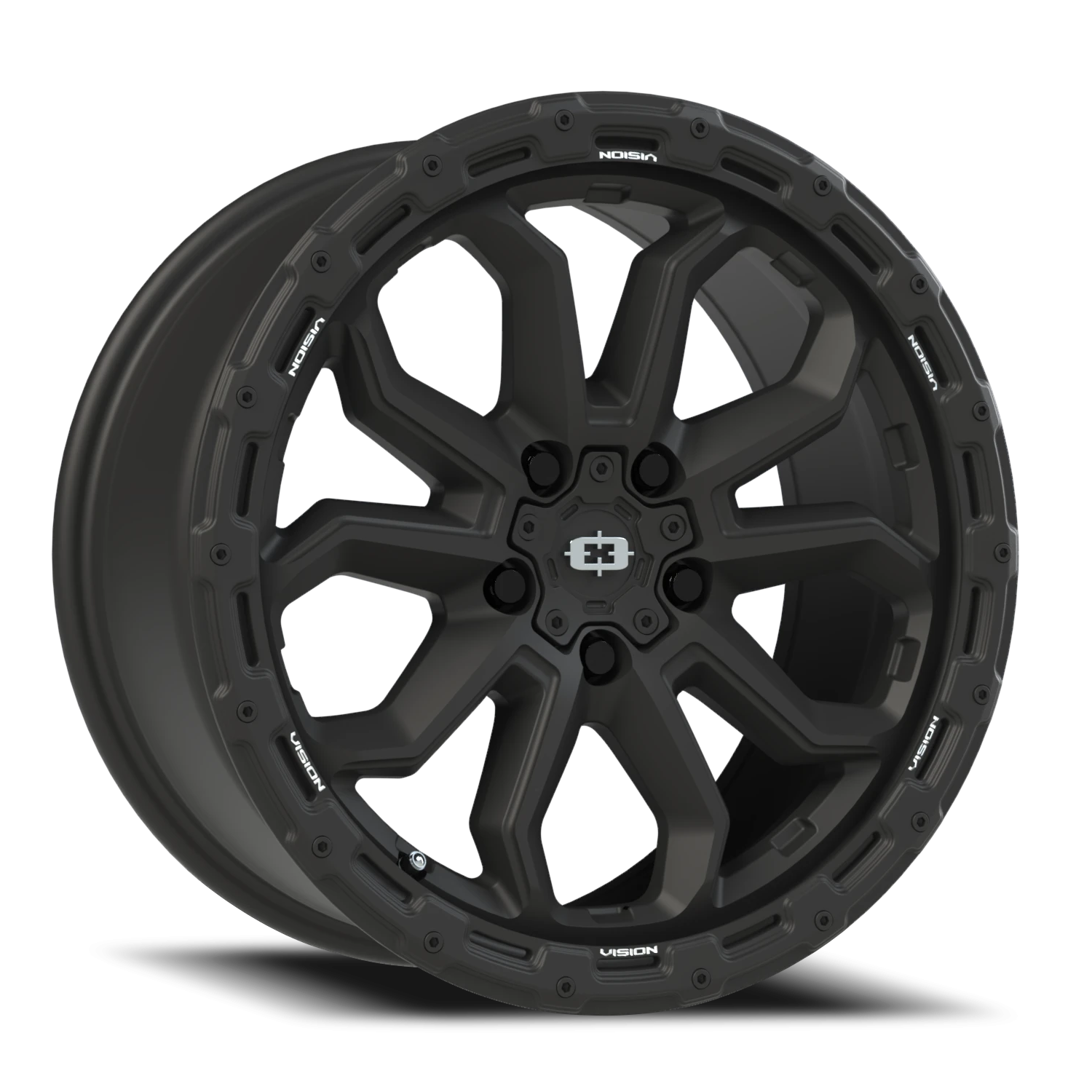 Vision Off-Road Korupt BZSBL 17X8 +30 Satin Black
