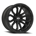 Vision Off-Road Korupt BZSBL 20X10 -25 Satin Black