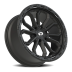 Vision Off-Road Korupt BZSBL 20X9 +12 Satin Black
