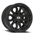 Vision Off-Road Korupt BZSBL 16X8 +0 Satin Black