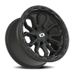 Vision Off-Road Korupt BZSBL 17X9 -12 Satin Black