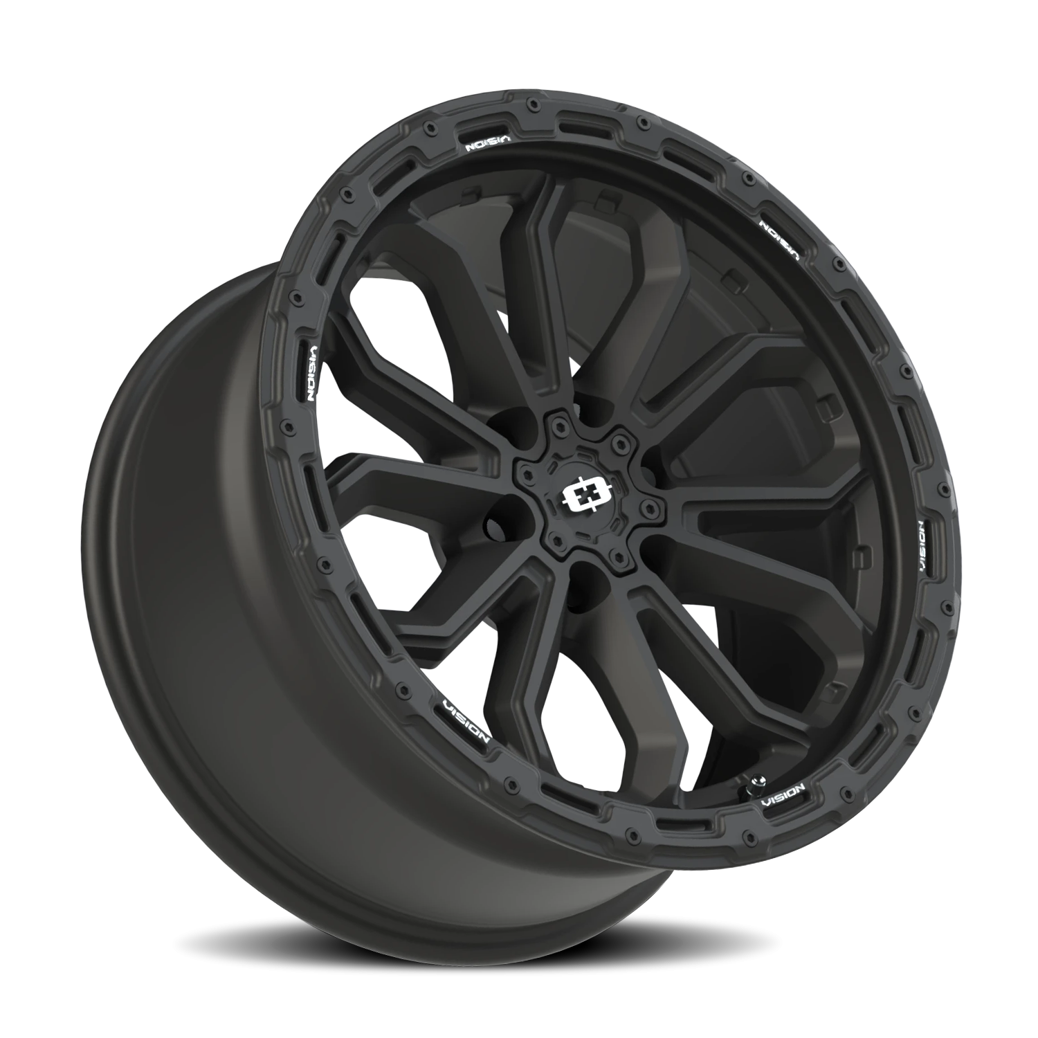 Vision Off-Road Korupt BZSBL 18X9 +12 Satin Black