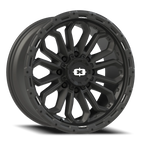 Vision Off-Road Korupt BZSBL 20X9 +12 Satin Black