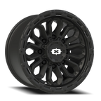 Vision Off-Road Korupt BZSBL 17X9 -12 Satin Black