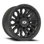 Vision Off-Road Korupt BZSBL 18X9 -12 Satin Black