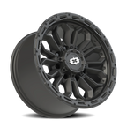 Vision Off-Road Korupt BZSBL 18X9 -12 Satin Black