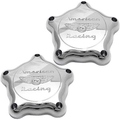 Ar Cap Bonneville Flat Tt Chrome Pair