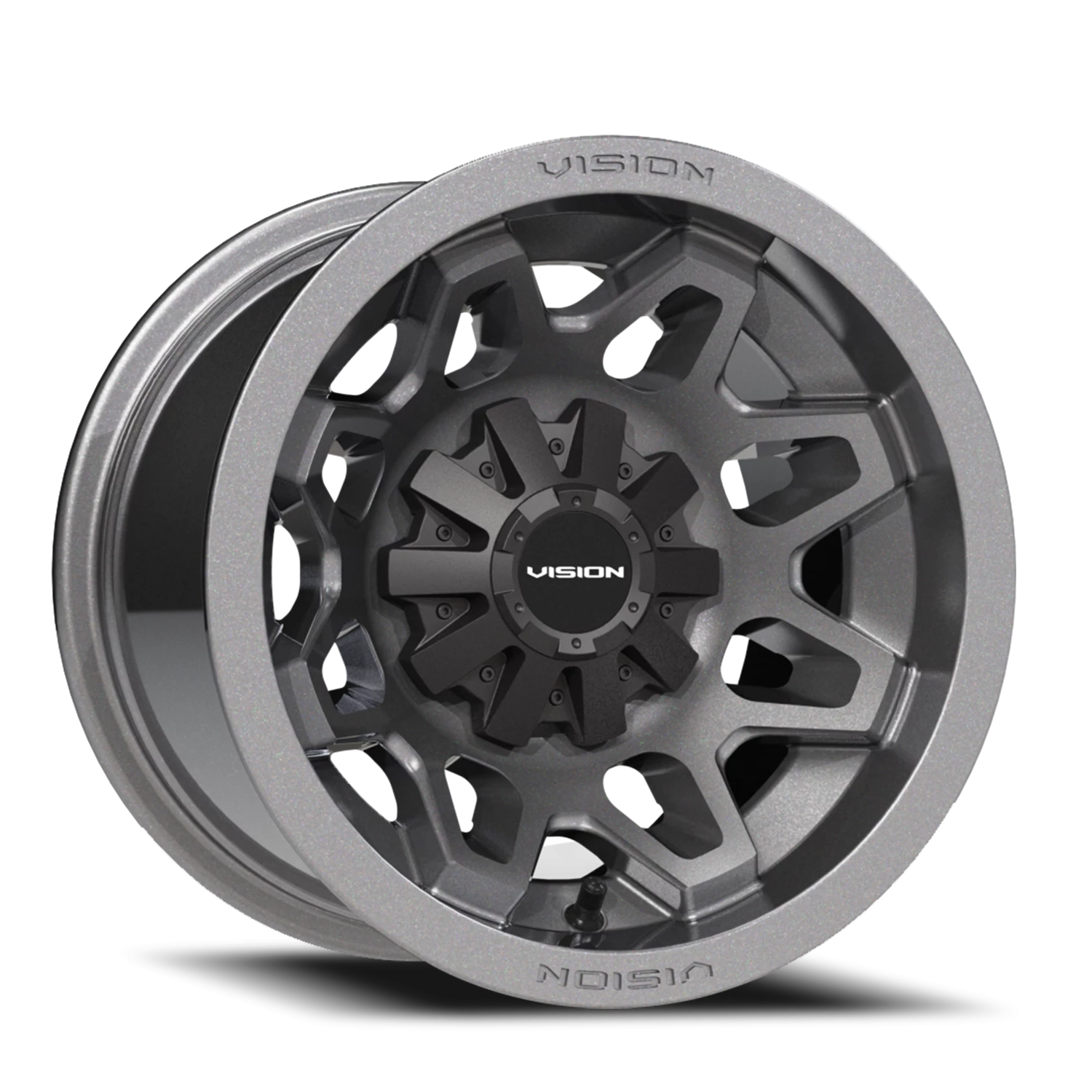 Vision ATV Se7en UTV GM 12X8 -10.2 Gunmetal