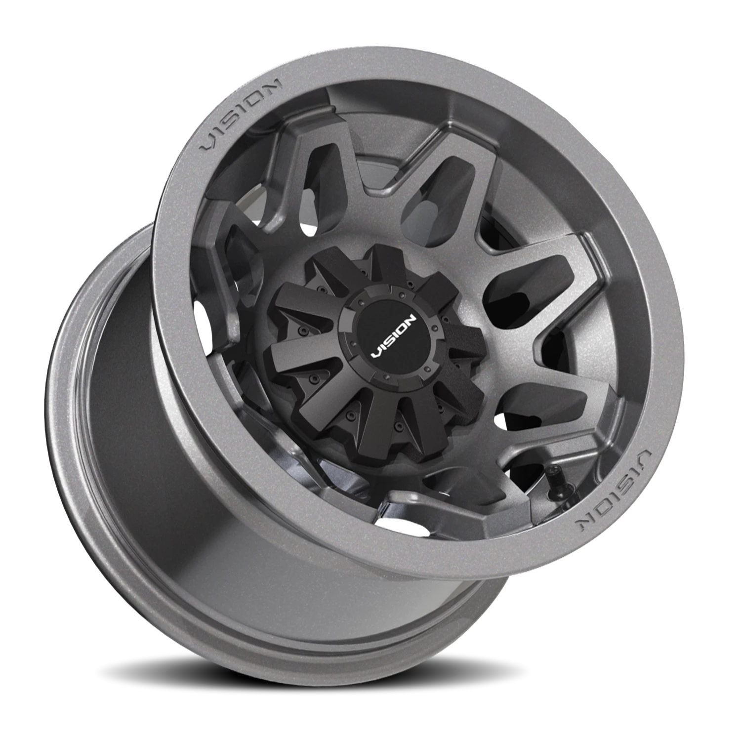 Vision ATV Se7en UTV GM 12X8 -10.2 Gunmetal