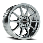 Vision Bane C 15X6.5 +38 Chrome
