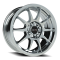 Vision Bane C 15X6.5 +38 Chrome