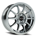 Vision Bane C 15X6.5 +38 Chrome