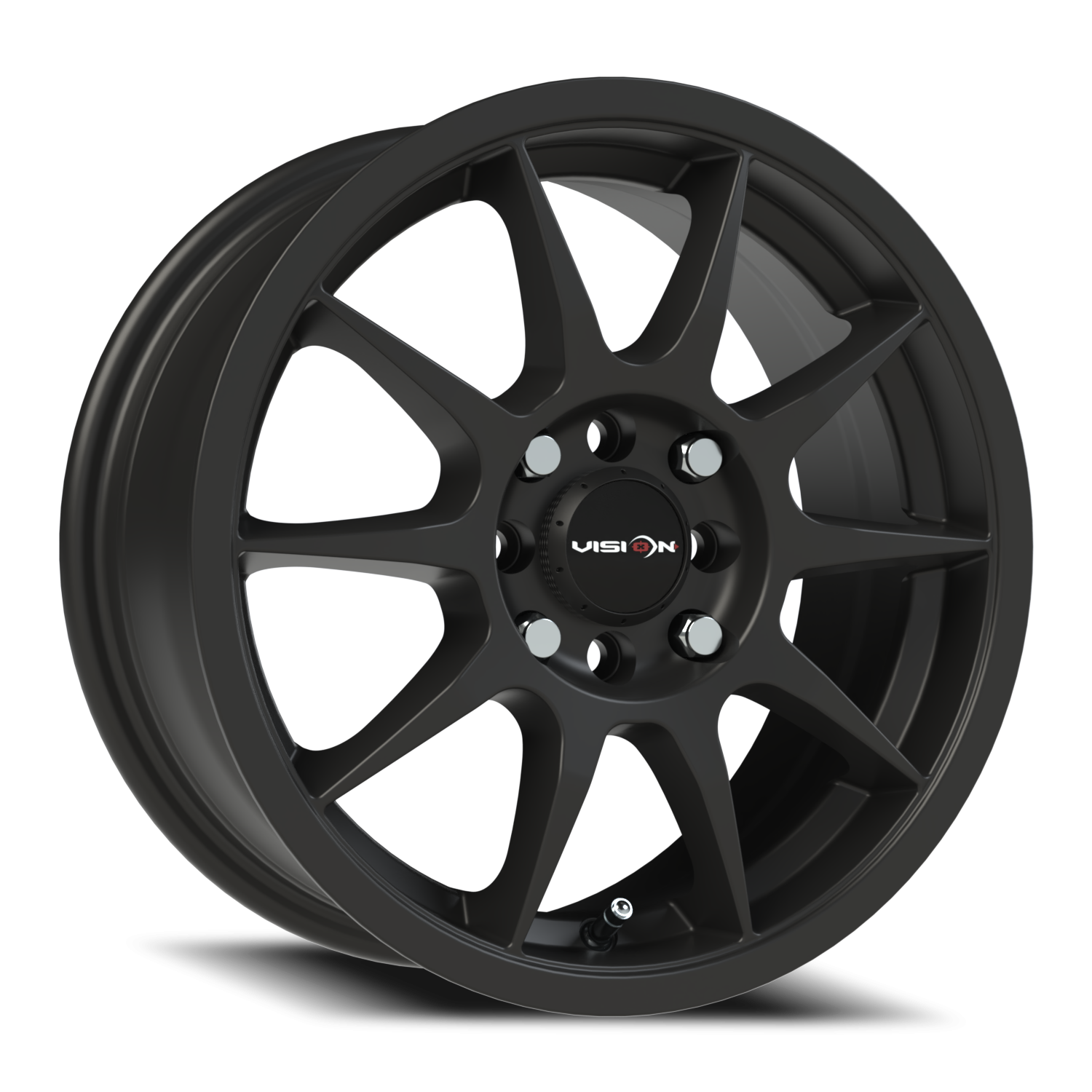 Vision Bane C 15X6.5 +38 Matte Black
