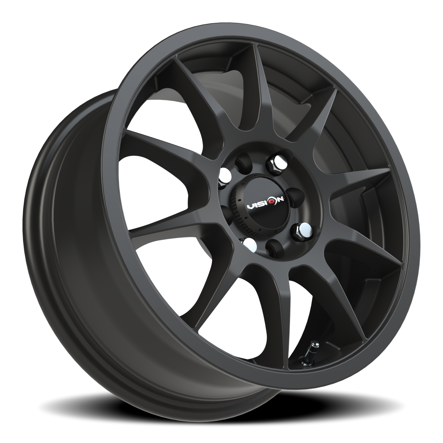 Vision Bane C 15X6.5 +38 Matte Black