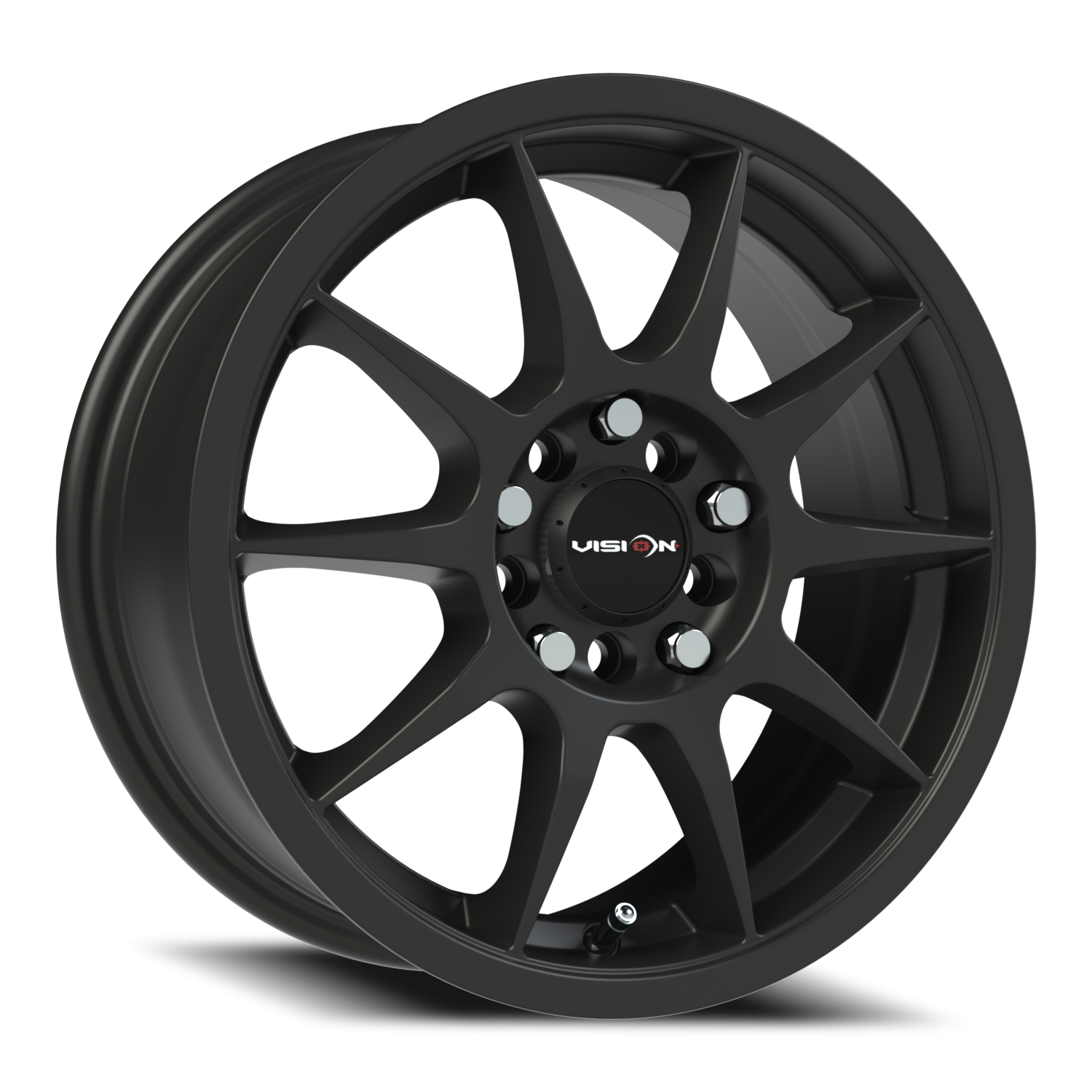 Vision Bane C 15X6.5 +38 Matte Black