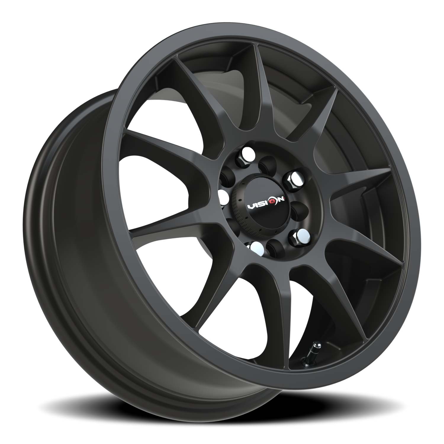 Vision Bane C 15X6.5 +38 Matte Black