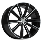Vision 471V 22X10.5 +25 Gloss Black Machined Face
